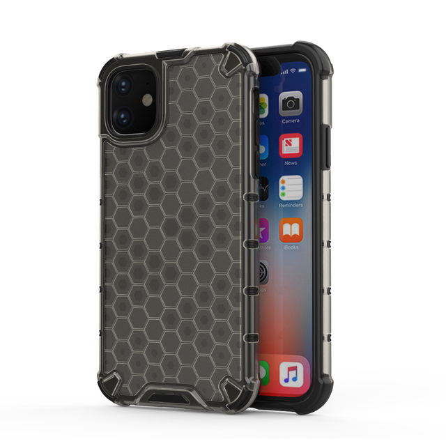 TPU PC Ultra Thin Smartphone Protective Clear Case for Iphone 12 11 Pro Max Proof Cell Phone Case Shockproof