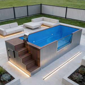 Piscina Pequeña en Contenedor para Viviendas Privadas, Servicios de Diseño e Instalación Personalizados Disponibles, Perfecta para Cualquier Entorno - Product Image 1