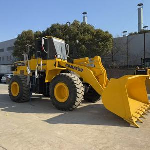 WA380-6 5 tonnes ont utilisé le moteur de rendement élevé de modèle du chargeur frontal 2021 de KOMATSU en vente - Product Image 2