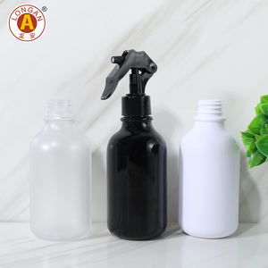 Bouteille de distributeur de <span class=keywords><strong>savon</strong></span> à vaisselle en plastique recyclable personnalisée vide de 300ml 500ml rond en plastique PET pour gel douche bouteille à pompe de lotion - Product Image 4