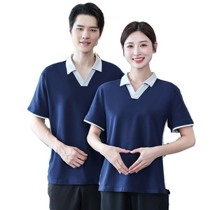 Hotel Unisex Employee Cleaning Uniform Polo Shirt Staff Housekeeper and Cleaner <strong>Jobs</strong>