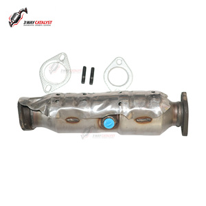 Convertisseur catalytique intermédiaire à trois voies pour <span class=keywords><strong>Hyundai</strong></span> LX35 (ancien modèle) - Vente promotionnelle - Pièce auto 409L - OEM accepté - Product Image 3