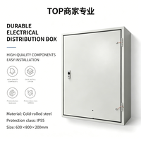 Armoire de distribution industrielle IP30, coffret ATS, disjoncteur 300A, panneau de commande basse tension, minuterie d'économie d'énergie