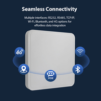 Lector RFID UHF de Largo Alcance Tagread 860-960MHz, RS232/Material ABS, Distancia de Lectura de 0-15m, Control de Acceso con Tarjeta SIM 4G Opcional