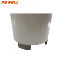Foret à noyau segmenté diamant 82*24*3.5*10*4*92 * M16 soudé au laser avec fente latérale pour couper le béton