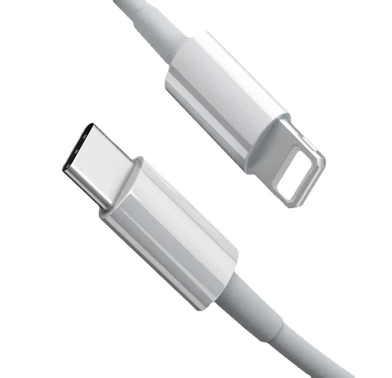Wholesale PD 20W Fast Charging USB C Type C Apple Lighting Charger Data cable For iPhone