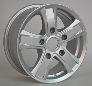 Rueda de aleación para todoterreno Chevrolet Niva Daihatsu Feroza <span class=keywords><strong>Rocky</strong></span> Rugger Dodge B150, 15, 16 pulgadas, 5 radios, 4x4, 5X139.7 Et <span class=keywords><strong>40</strong></span> Cb 98,5 - Product Image 3