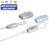 Clips de serrage pour câbles en forme d'œuf ovale personnalisés en gros