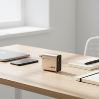 Pengisi Daya GaN 120W Sepenuhnya Kompatibel Tipe-C Pengisian Cepat OTP/OVP untuk Honor OPPO Realme OnePlus Laptop Ponsel