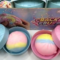Jouets Squishies Créatifs en Forme de Raviolis Croustillants, Jouets Sensoriels Anti-Stress, Cadeaux de Fête