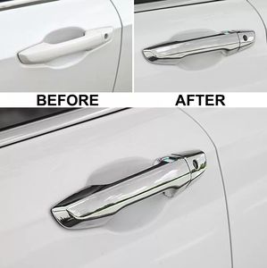 适用于2017-2022本田CRV cr-v SUV镀铬门把手盖，带智能钥匙 - Product Image 5