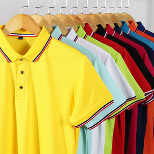 เสื้อยืดโปโลระบายอากาศสำหรับผู้ชายเสื้อโปโลปักลายว่างเปล่าสำหรับฤดูร้อนโลโก้ตามสั่ง - Product Image 1
