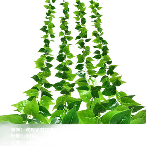 Guirnalda Artificial de Pothos Verde de 2.2m de Largo, Impermeable, Decoración Interior y Exterior - Product Image 5