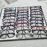 Ultralichte Retro Populaire Bril Frame Klassieke Solid Tr90 Jeugd Bijziendheid Bril