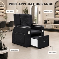 Fauteuil de pédicure et manucure sans tuyauterie pour salon de beauté, station de massage des pieds, canapé de massage électrique pour salon de manucure