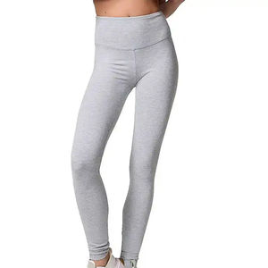 Vêtements de sport pour femmes, leggings de yoga, vêtements de sport personnalisés, 100% coton, taille personnalisée, collants sans couture, leggings pour femmes - Product Image 1