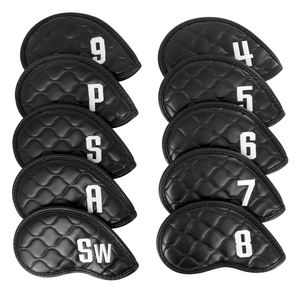 Fundas Protectoras de Tela para Palos de Golf Personalizadas al por Mayor, Protector de Cabeza de Hierro de Golf - Product Image 1