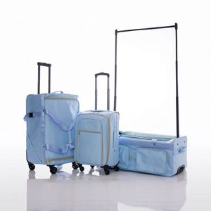 BSCI Lightweight Travel Luggage <b>for</b> <b>Costumes</b> with Source Factory Collapsible <b>Dance</b> Duffel <b>Bag</b> with Garment Rack - Product Image 4