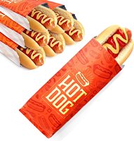 Feuille de papier pour barbecue, résistant à la chaleur, qualité Restaurant, Hamburger, fromage, Hot Dog, sacs robustes, emballage alimentaire résistant à la graisse
