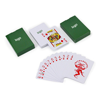 Cartes à jouer en PVC épais, jeu de cartes noir, poker, 54 pièces, design personnalisable, cartes à jouer pour clubs, fêtes, promotions