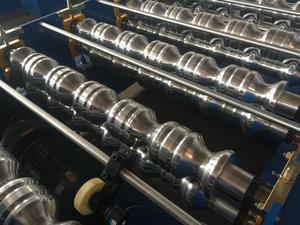 Máy Làm Tấm Lợp Ngói Tráng Men Kim Loại Máy Tạo Hình Cuộn Tấm Lợp Hiệu Ứng 3D Tự Động Lắp Đặt Hoàn Toàn Dễ Dàng - Product Image 6