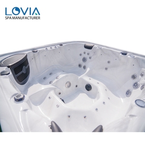 Bain à remous Balboa de haute qualité en gros, jacuzzi en acrylique, baignoire spa, jacuzzi de luxe extérieur pour 6 personnes avec massage - Product Image 3