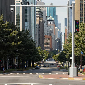 Palo d'acciaio galvanizzato palo della macchina fotografica del <span class=keywords><strong>CCTV</strong></span> del monitoraggio di sicurezza - Product Image 4