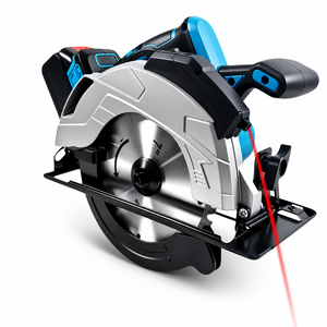 <span class=keywords><strong>Scie</strong></span> <span class=keywords><strong>circulaire</strong></span> électrique filaire 1850W, coupe oblique 0-45 degrés, <span class=keywords><strong>scie</strong></span> à disque portative 185mm, coupe béton, 3900 tr/min, légère 3,92kg - Product Image 2