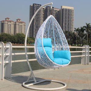 Fauteuil suspendu en rotin PE de haute qualité, fait main, pour l'extérieur, prix d'usine Chine - Product Image 4