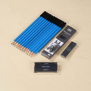 Ensemble de crayons à dessin professionnels en bois personnalisés de 40 pièces pour le croquis et la peinture - Product Image 4