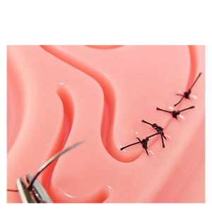 Almofada de sutura 3D com feridas, modelo de silicone, almofada para simulação laparoscópica, caixa de treinamento laparoscópica, modelo de treinamento de sutura de pele - Product Image 5