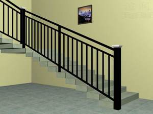 Panneaux de rampe d'<span class=keywords><strong>escalier</strong></span> intérieurs en fer forgé, barrière de sécurité en acier pour <span class=keywords><strong>escalier</strong></span> de villa, main courante d'<span class=keywords><strong>escalier</strong></span> avec certificat CE - Product Image 2