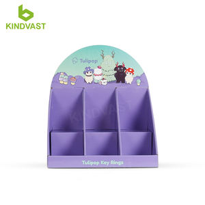 Display konter kardus kustom modis untuk minuman anggur bir makanan untuk promosi Supermarket - Product Image 2