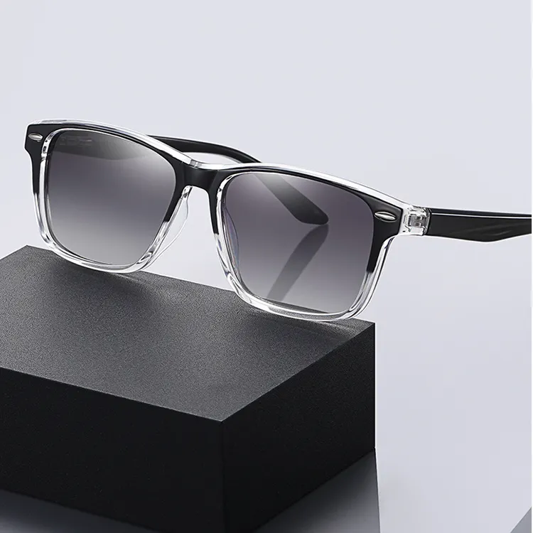 Bahar menteşe ile DHK3398 tr90 polarize güneş gözlüğü 2023 güneş gözlüğü Unisex klasik tasarım gözlük UV400 koruyun