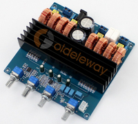 TDA7498 TL072 Carte d'amplificateur de puissance numérique 2.1 classe D 200W 100W 100W Composants électroniques Amplificateur de puissance 200W 100W 100W
