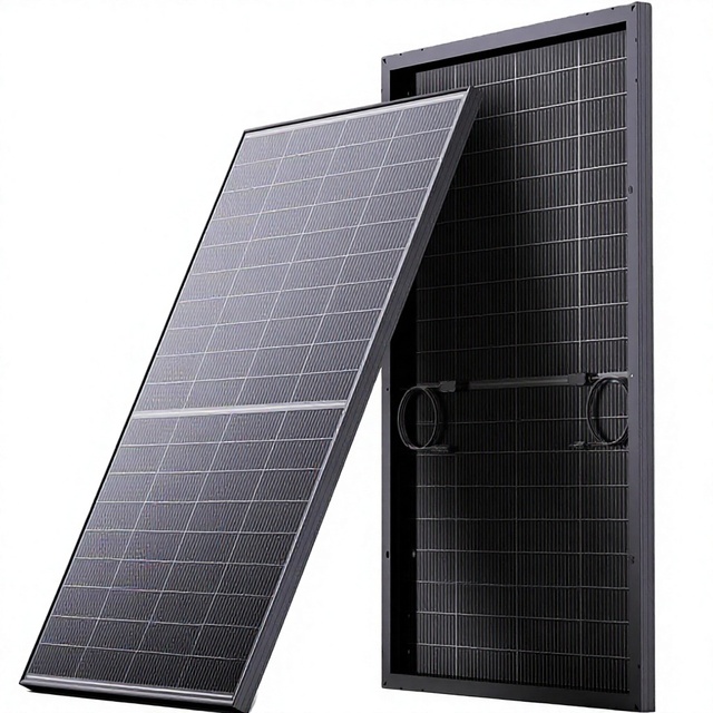 200W Rigid Solar Panel Waterproof Glass Solar Module for Home Off-Grid System Garden Pump Farm Monitoring Emergency Power Backup