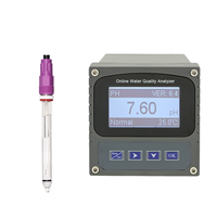BetteBlue Industrial Online pH Meter Sensor Double Salt Bridge 0.6MPA Monitor untuk Kolam Renang dan Air Limbah