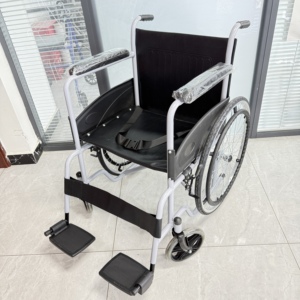 Silla <span class=keywords><strong>de</strong></span> <span class=keywords><strong>Ruedas</strong></span> Manual <span class=keywords><strong>de</strong></span> <span class=keywords><strong>Alquiler</strong></span>, Fácil <span class=keywords><strong>de</strong></span> Limpiar, con Marco <span class=keywords><strong>de</strong></span> Acero con Recubrimiento en Polvo <span class=keywords><strong>para</strong></span> Uso Frecuente - Product Image 5