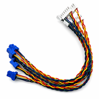 Conectores Macho-Hembra de Par Trenzado Multicolor Personalizados, Arnés de Cables para Dispositivos Electrónicos