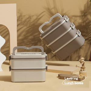 Boîte à lunch portable IStapromo Gifts 304, divisée en compartiments, avec poignée en plastique - Product Image 5