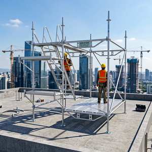 Sistema di Ponteggio Ringlock in Alluminio a Grandezza Naturale per Progetti <span class=keywords><strong>Edili</strong></span>, Chimici, Energetici e Nucleari - Product Image 1