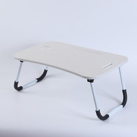 Bureau Portable en bois pour petit-déjeuner table d'ordinateur Portable Table d'ordinateur réglable pour bureau de lit