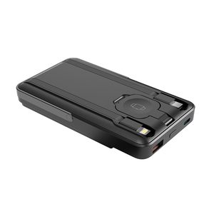 Batterie externe magnétique 10000 mAh OEM ODM, charge rapide 27W, chargeur sans fil 15W, chargeur de montre 5W avec Type-C intégré, directement de l'usine - Product Image 3