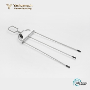 Fourchettes à barbecue en acier inoxydable Trident, outils de cuisson en plein air, camping, randonnée, grillades, design moderne, pour adultes, toutes saisons - Product Image 5