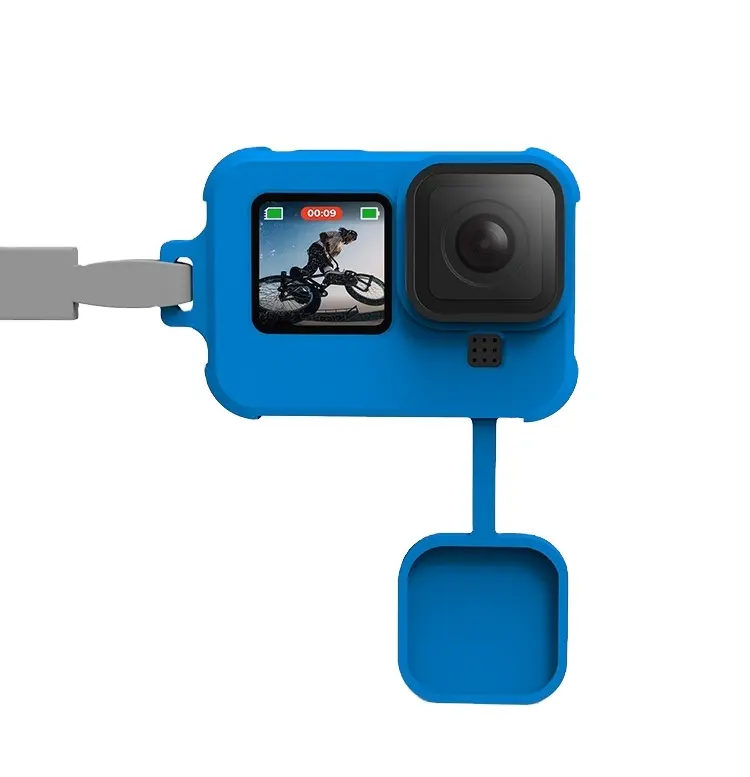 Fashion custom design digitale silicone soft camera case Dustproof gopro camera Protective Case For GoPro hero 9 10 11 12