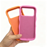 Coque de téléphone en silicone liquide Original Wave pour iPhone 16 17 18 Pro Max, antichoc, avec aimant, Coque de protection pour téléphone