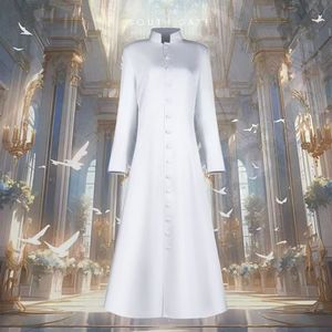 Abito Medievale da Sacerdote, Veste da Suora, Mantello, Cappa, Abito Pastorale per Ministro - Product Image 5