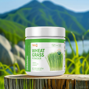 Vida saudável Super Green Wheat Grass Powder Organic Wheat Grass Powder