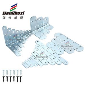 Haidibosi Iron Angle Brackets Cold Rolled Steel 90 Degree <b>Shelf</b> Support Furniture Hardware Connectors - Product Image 1