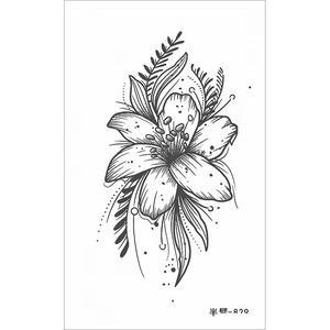 Tatuaje <span class=keywords><strong>de</strong></span> cuerpo <span class=keywords><strong>de</strong></span> medio brazo para hombres Arte corporal <span class=keywords><strong>de</strong></span> animales Semipermanente Venta al por mayor Etiqueta engomada del tatuaje personalizado Último medio <span class=keywords><strong>mes</strong></span> - Product Image 4
